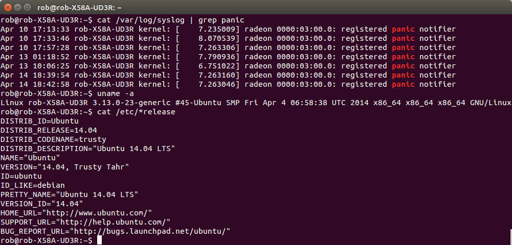 Kernelgrep Panic Befehl Wallpaper
