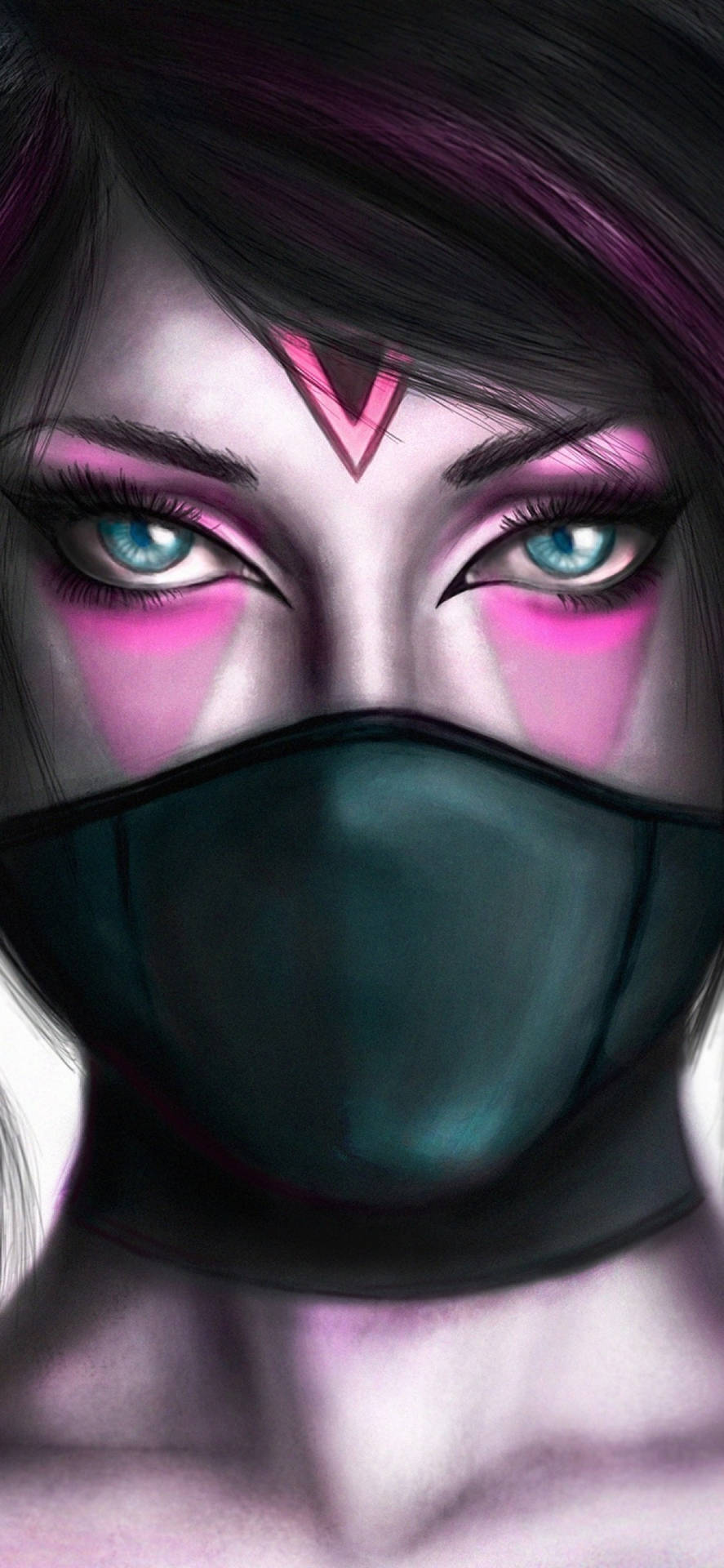 Lanaya Templar Assassin Dota 2 iPhone Wallpaper