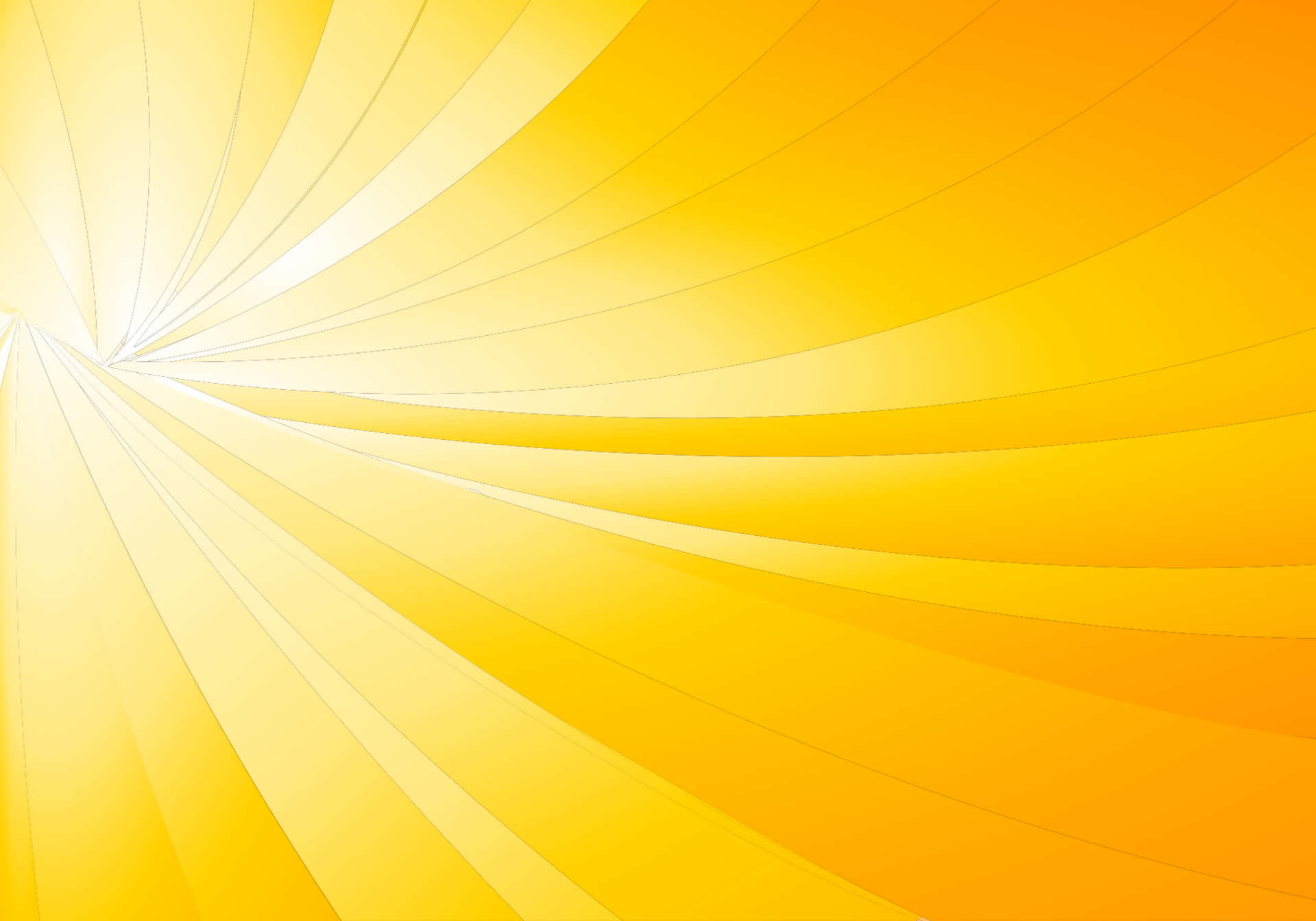 An Abstract Yellow Sunburst Background