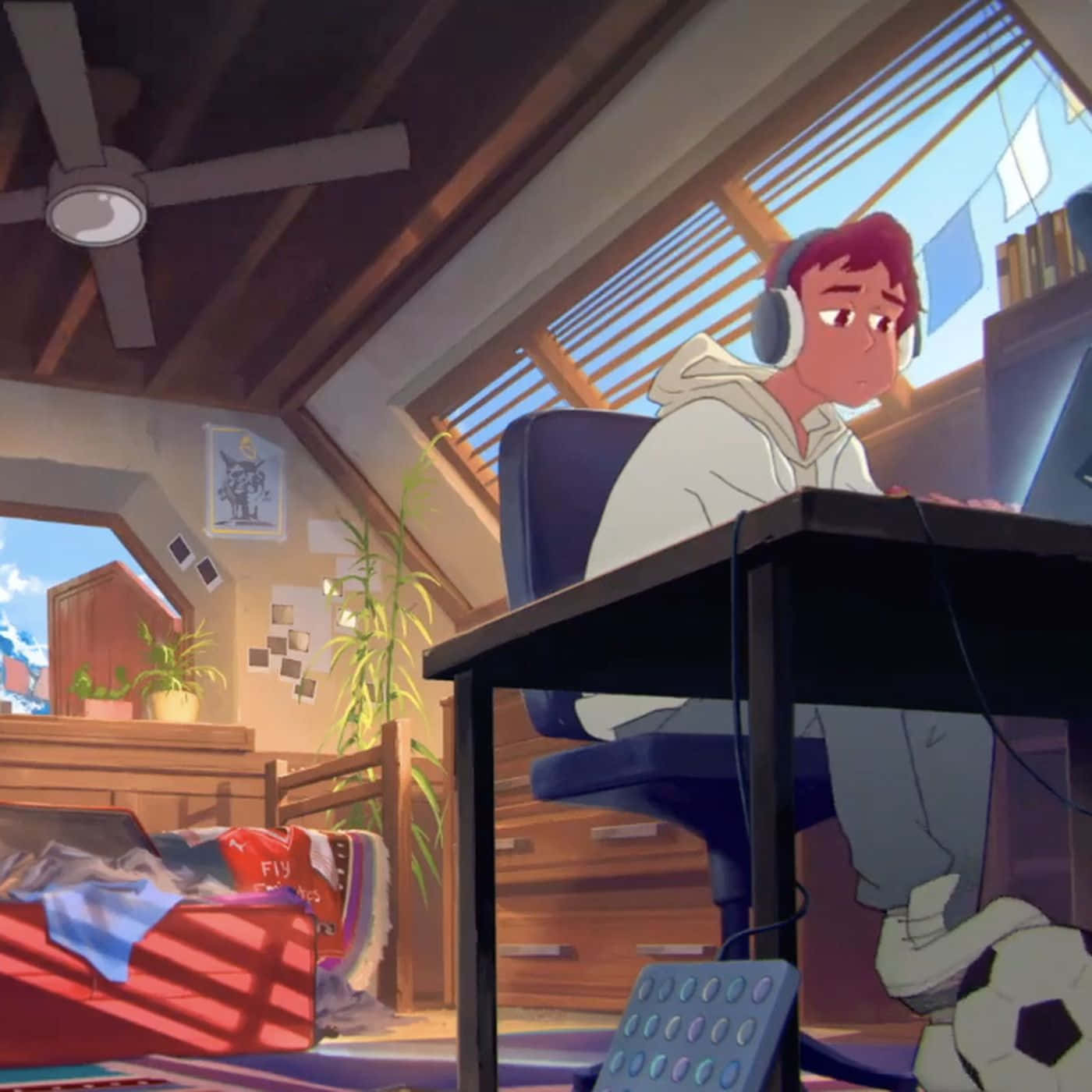 "Lofi beats are perfect for a chill summer day."