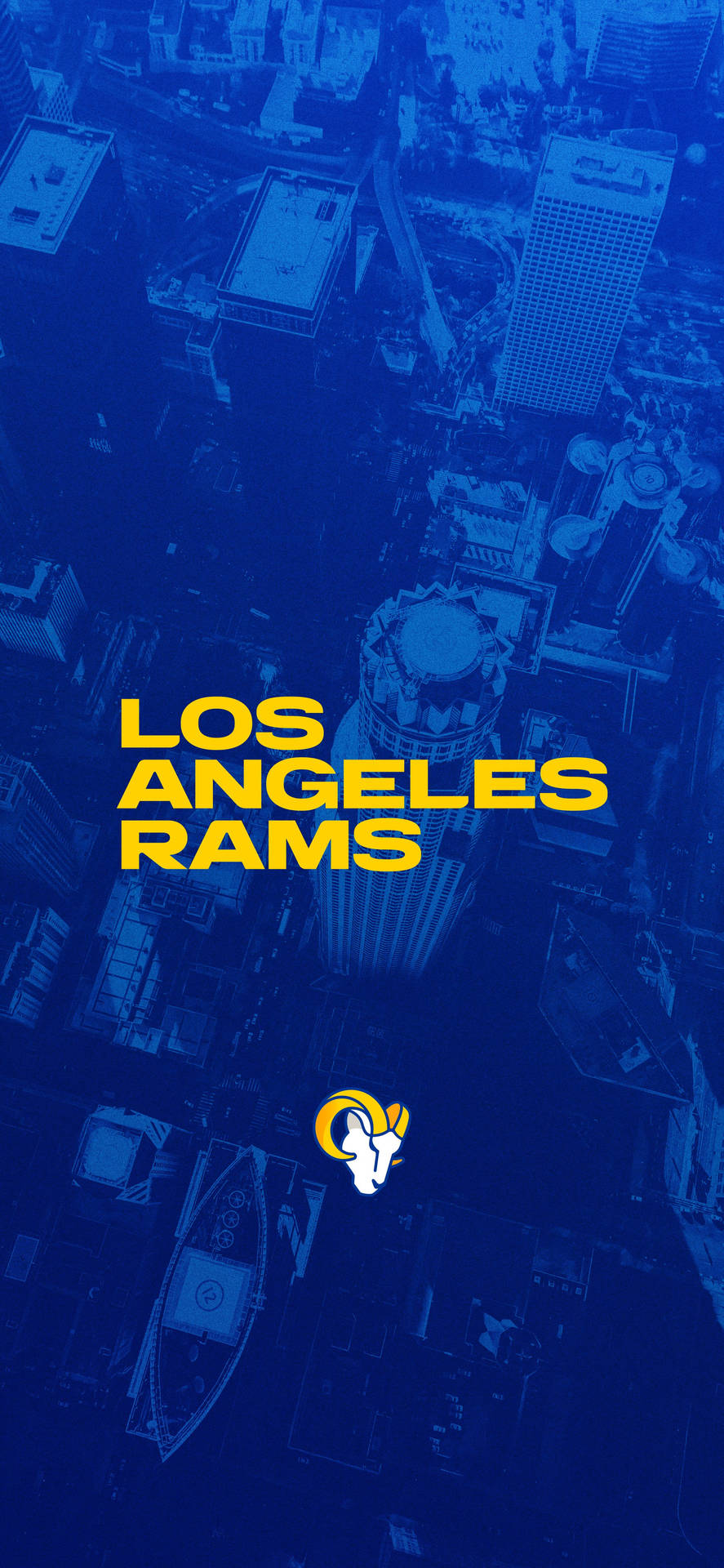 Los Angeles Rams Gold&Blue Wallpaper