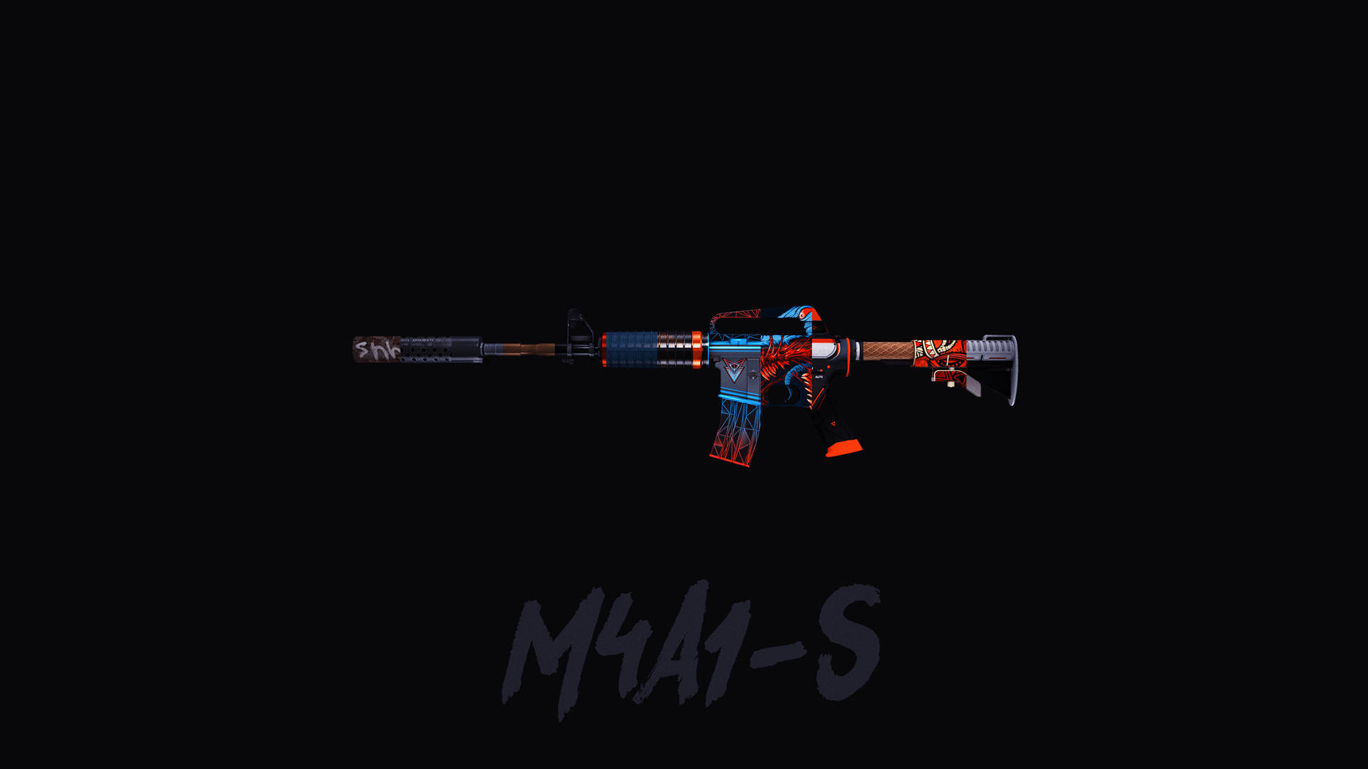 M4A1-S Rifle 4K CS GO Wallpaper