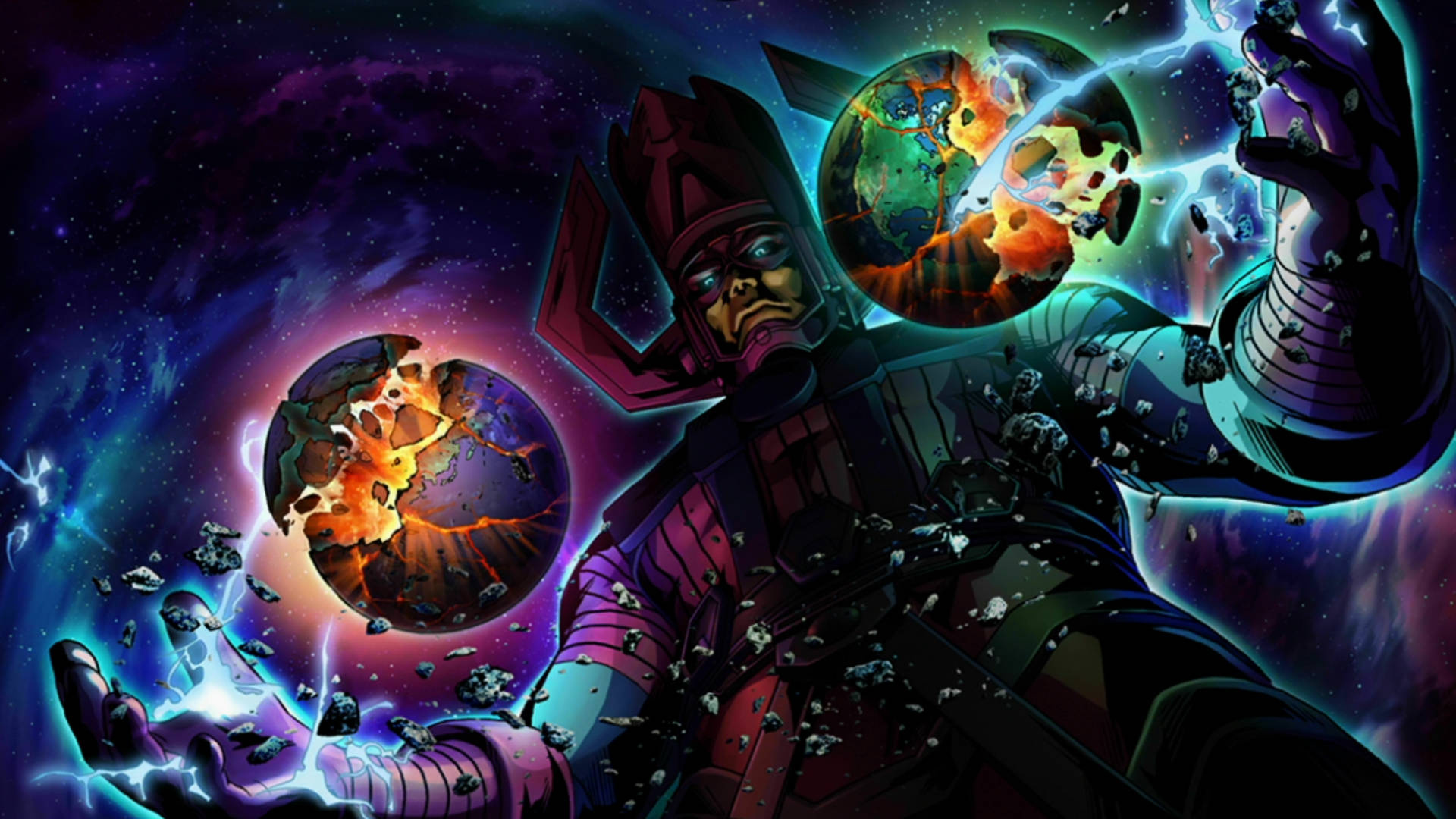 Marvel Vs. Capcom 3 Galactus Sfondo