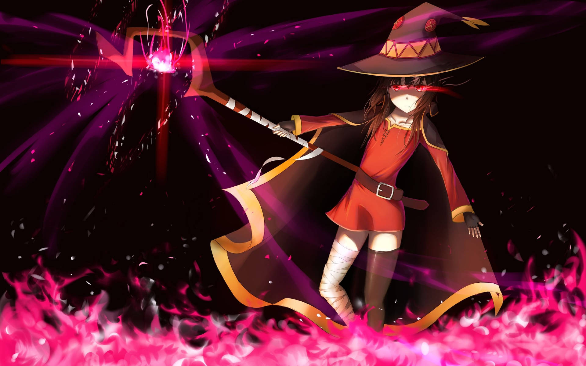 Fondode Pantalla De Megumin Anime. Fondo de pantalla