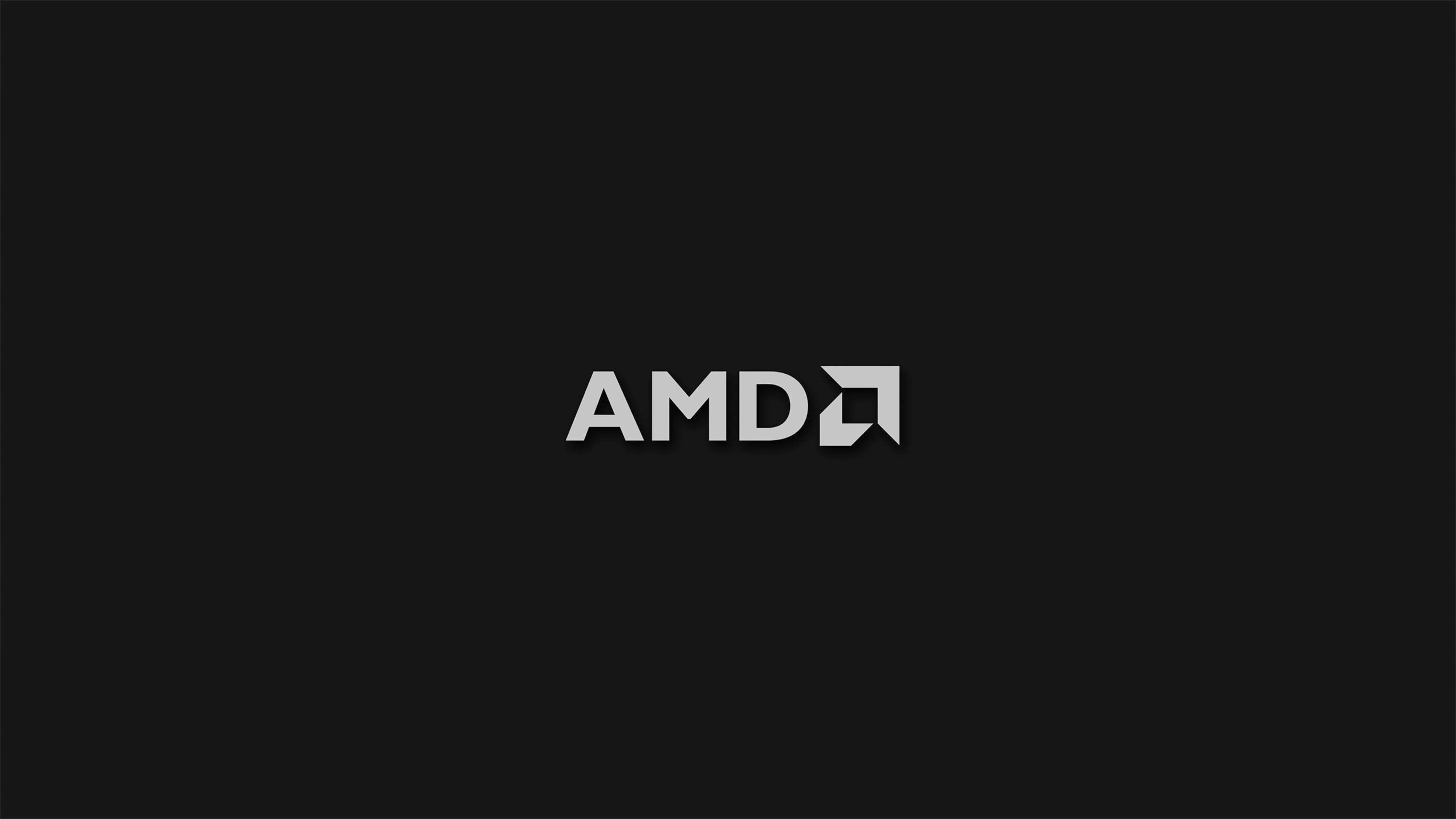 Monochrome AMD 4K Wallpaper