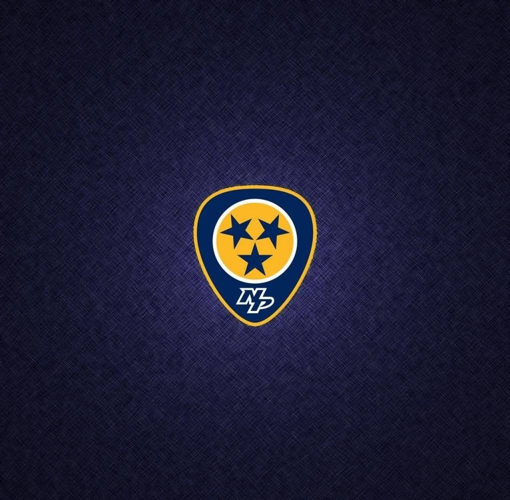 Nashville Predators Old Stars Logo Wallpaper