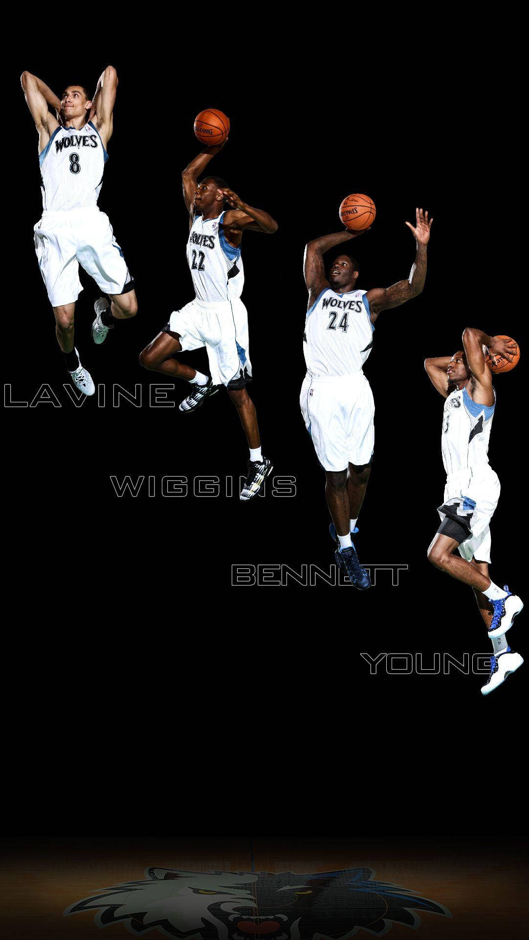 NBA iPhone Minnesota Timberwolves Players Wallpaper