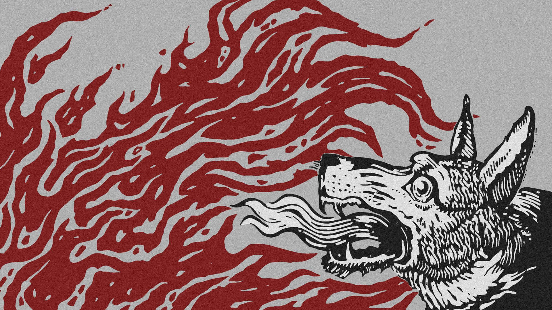 Chien Névrotique Fond d'écran