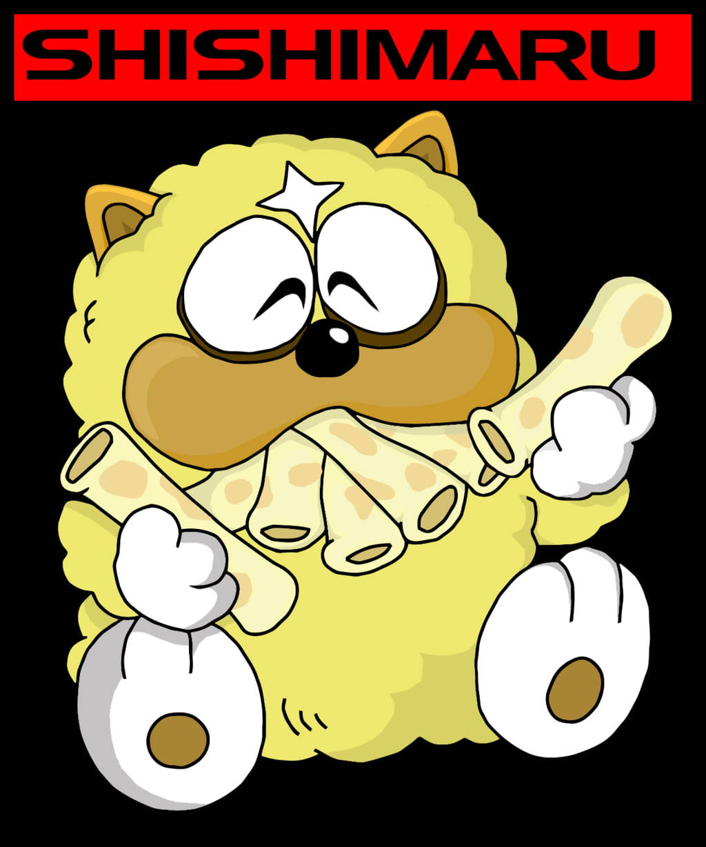 Ninja Hattori Shishimaru Bakgrunnsbildet