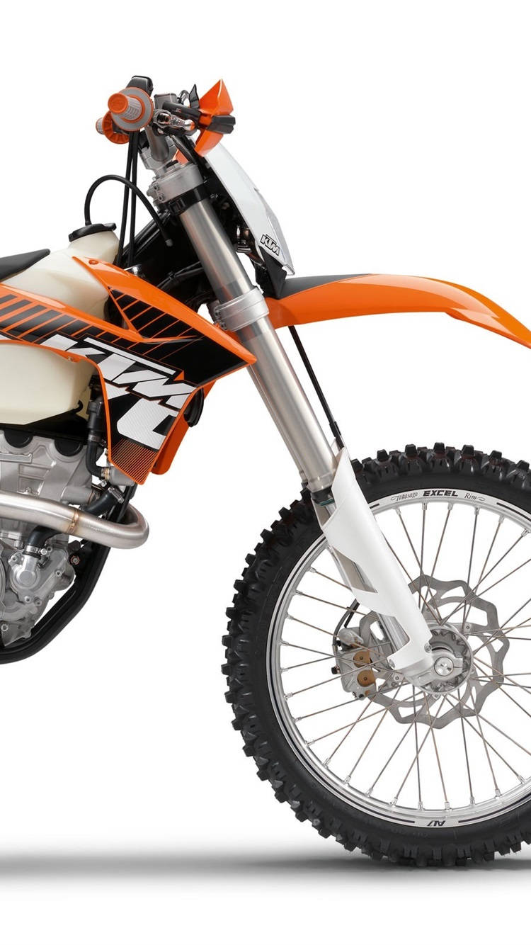 Orange KTM iPhone Wallpaper