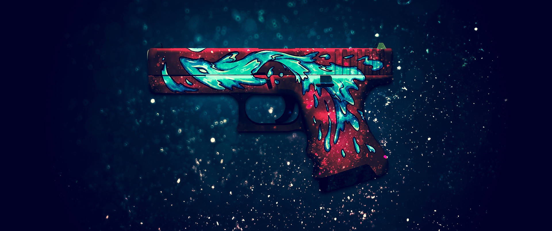 P2000 Pistol 4K CS GO Wallpaper