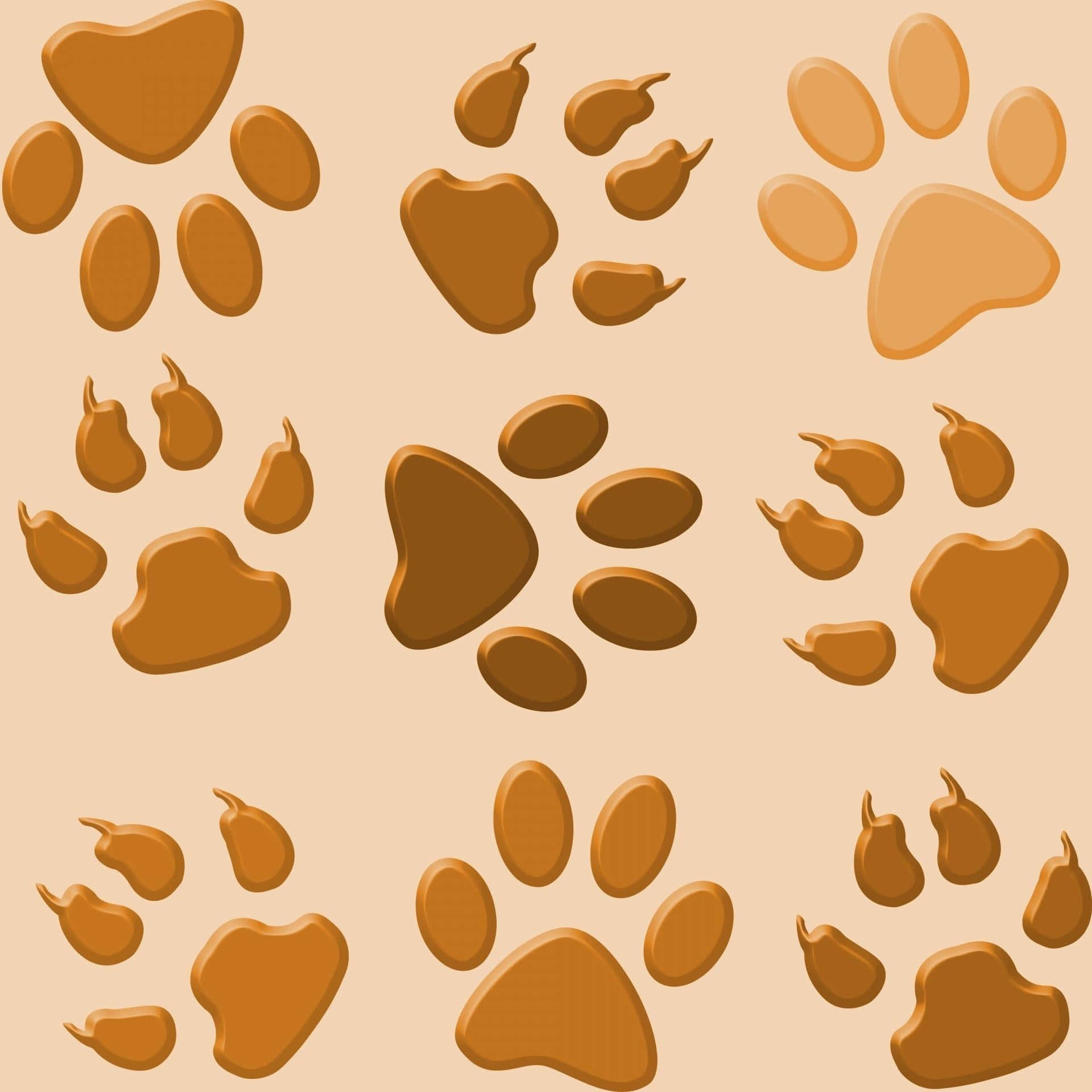 Paw Print Wallpaper