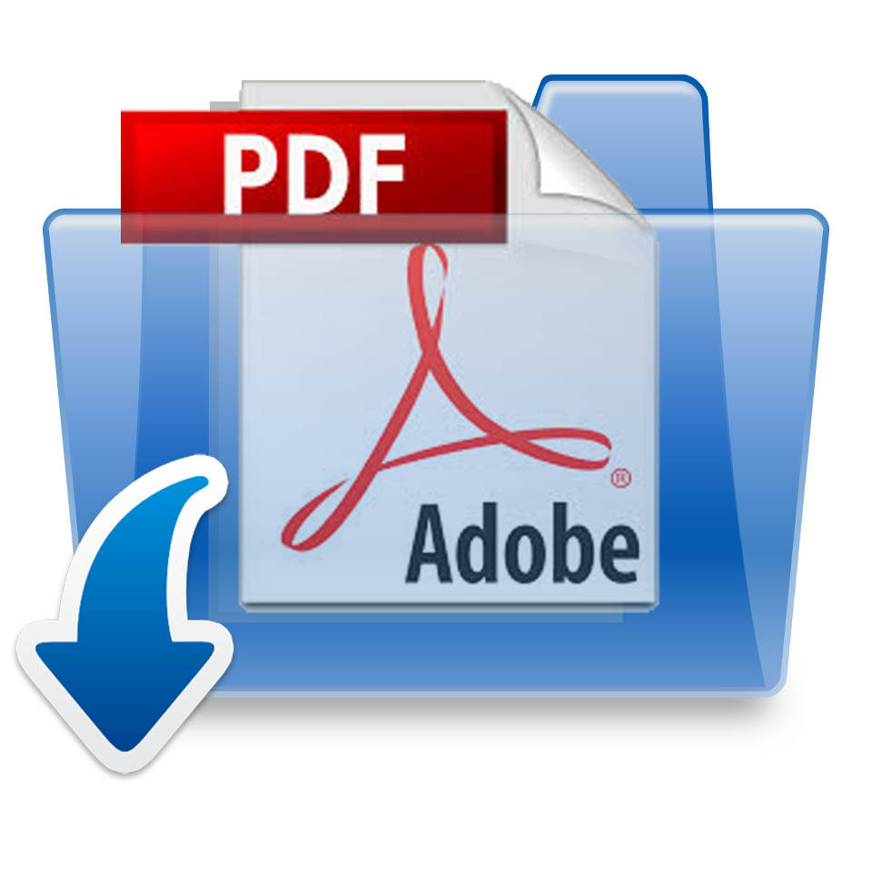 PDF Adobe Blue Digital Folder Wallpaper
