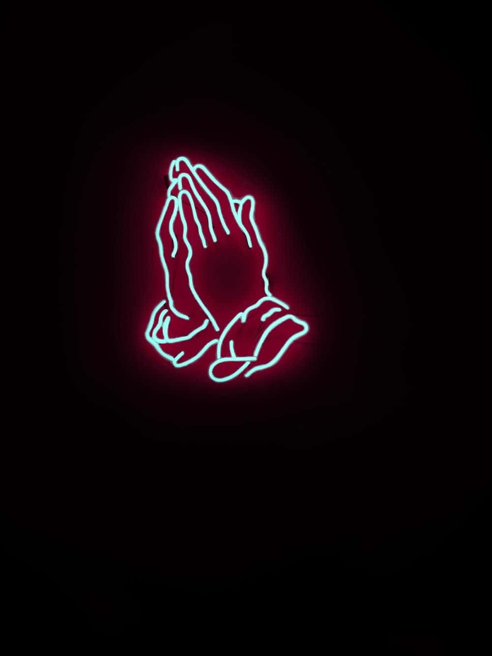 A man in prayer Wallpaper