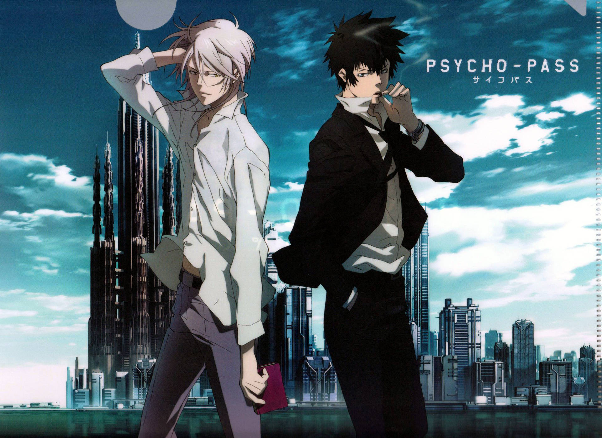 Psycho Pass Makishima And Kogami Wallpaper