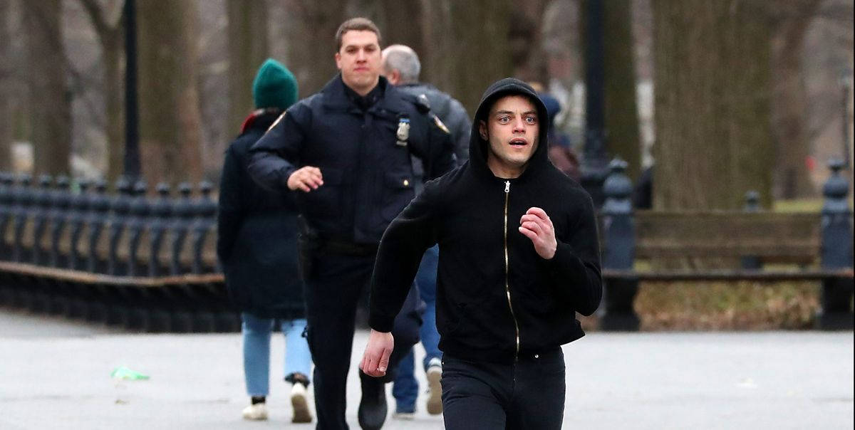 Ramimalek Springer (löper) På Min Datorskrivbordsbakgrund / Mobiltelefonens Bakgrundsbild. Wallpaper
