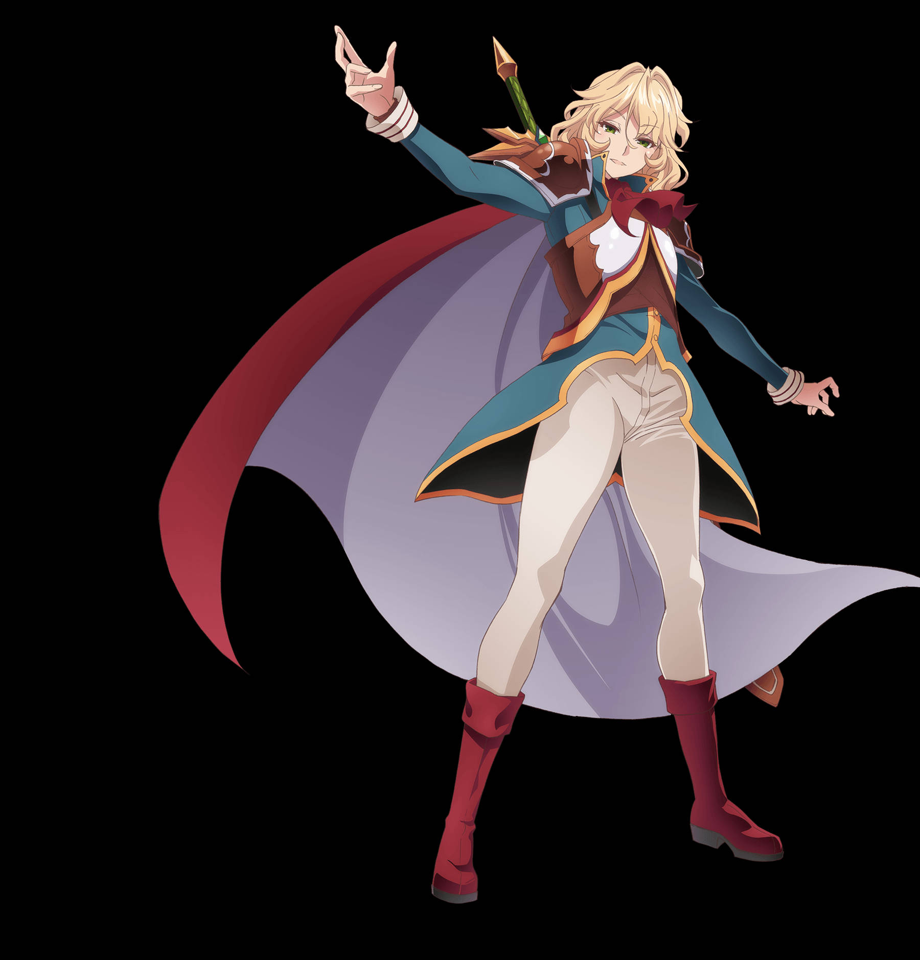 Redo of Healer's Sword Hero in action Wallpaper