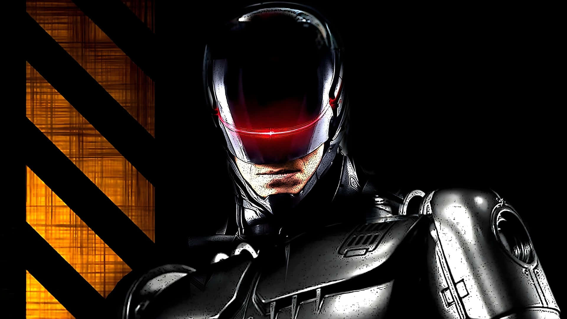 Robocop Iconic Cyborg Hero Wallpaper