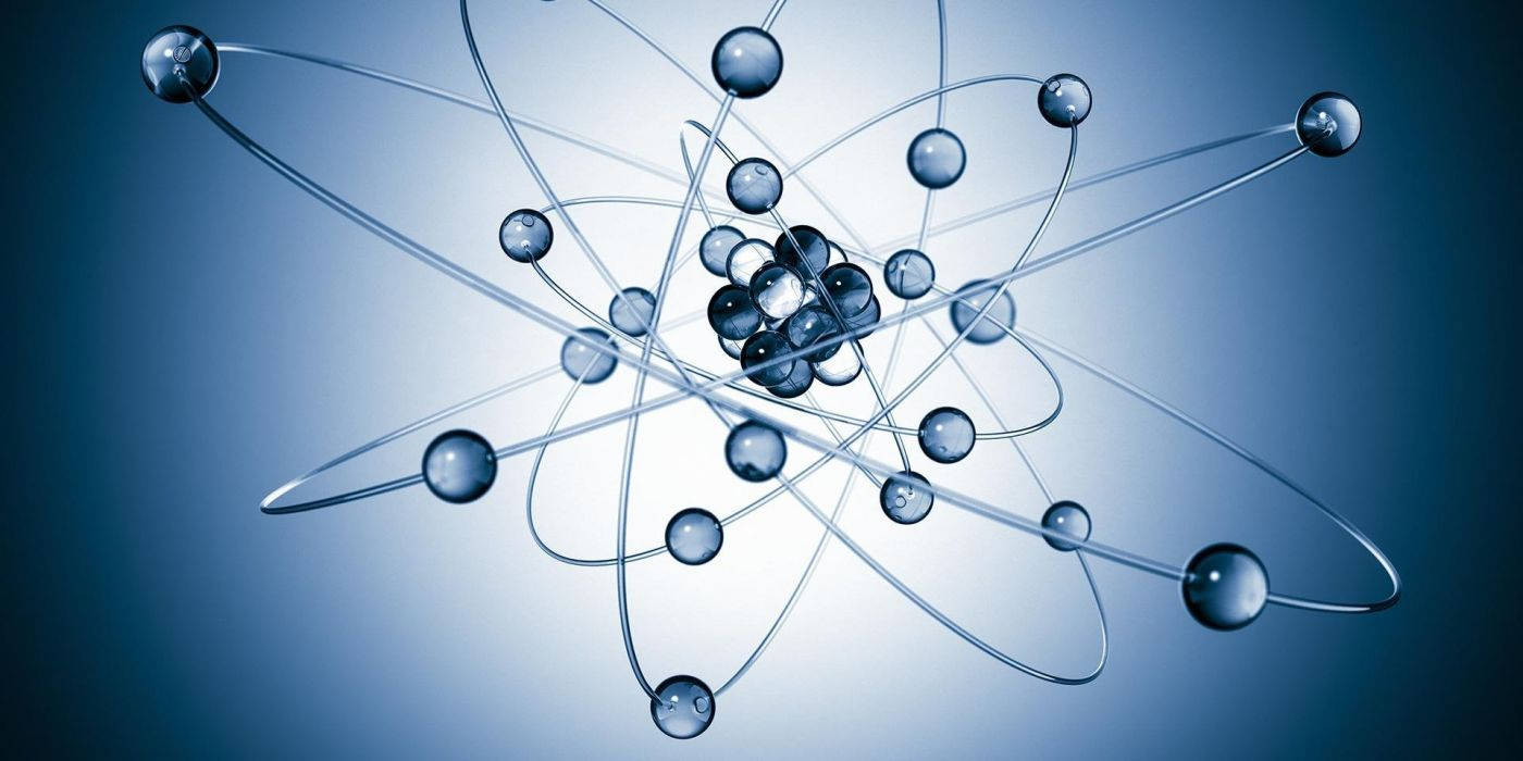 Een Nader Kijkje Naar De Mysteries Van Het Atomen Achtergrond