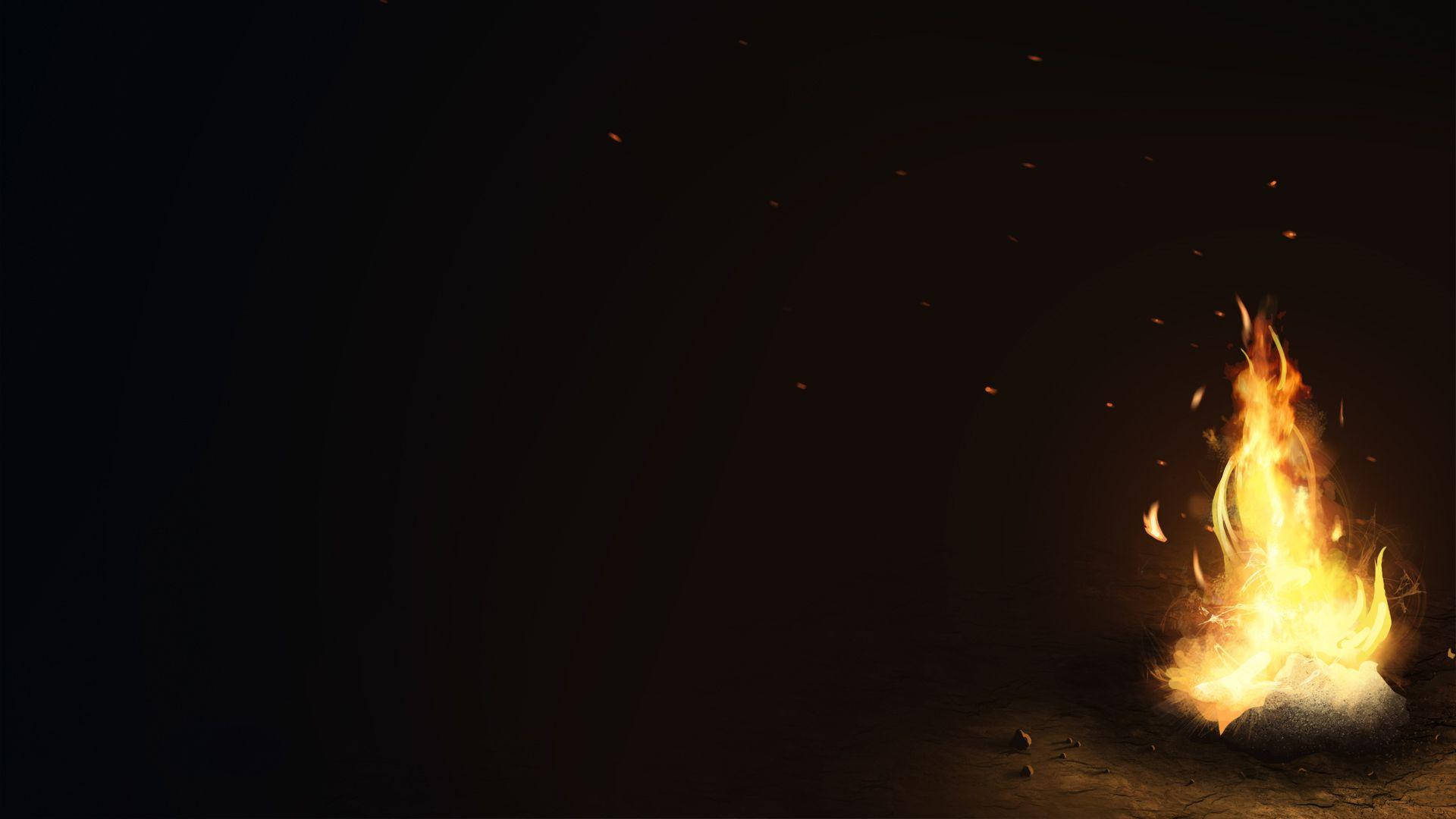 Kleinerfeuer-hintergrund Wallpaper