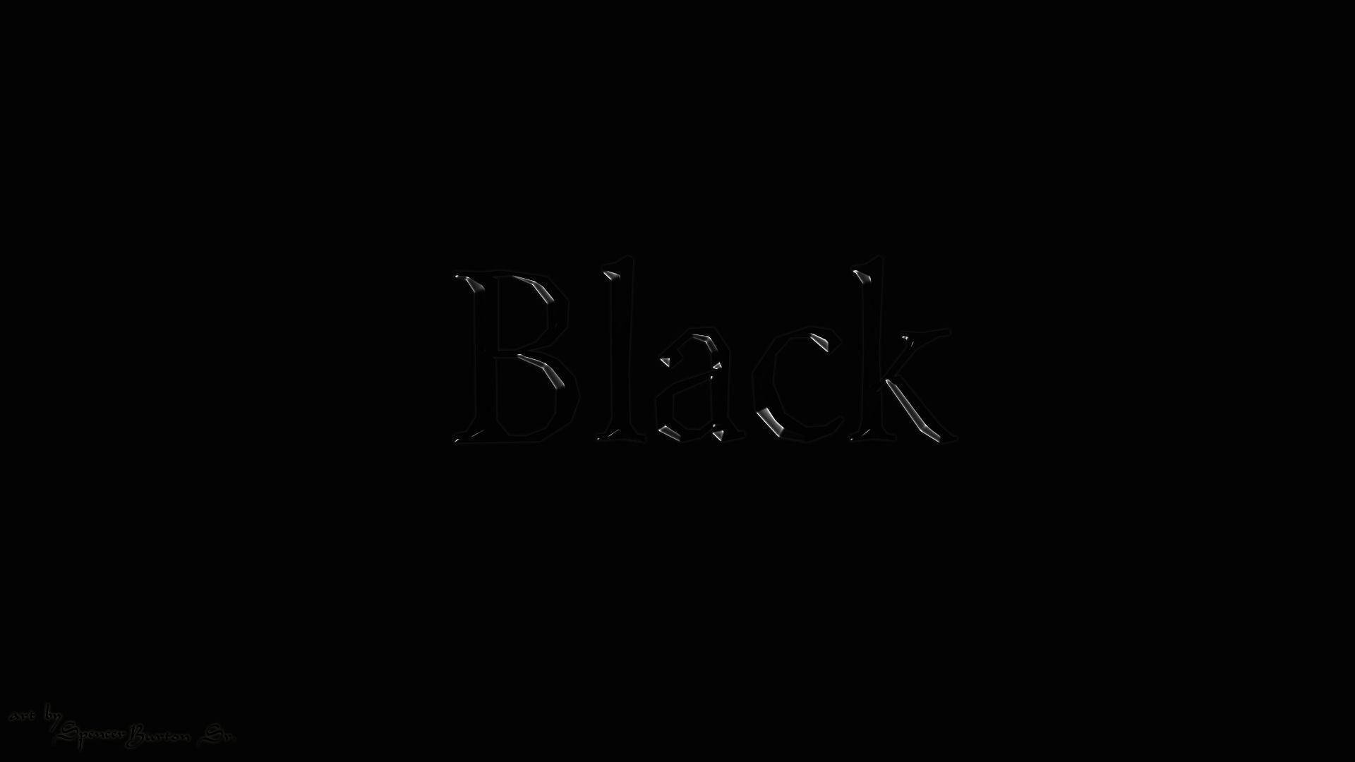 Solid Black 4K Black With Lighting Wallpaper