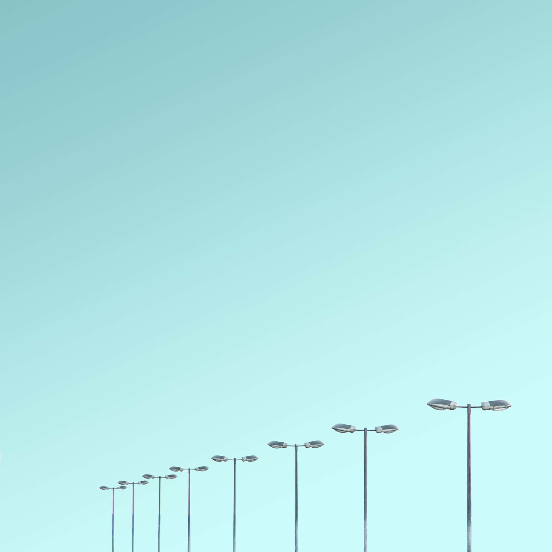 Soft and Serene Solid Light Blue Background