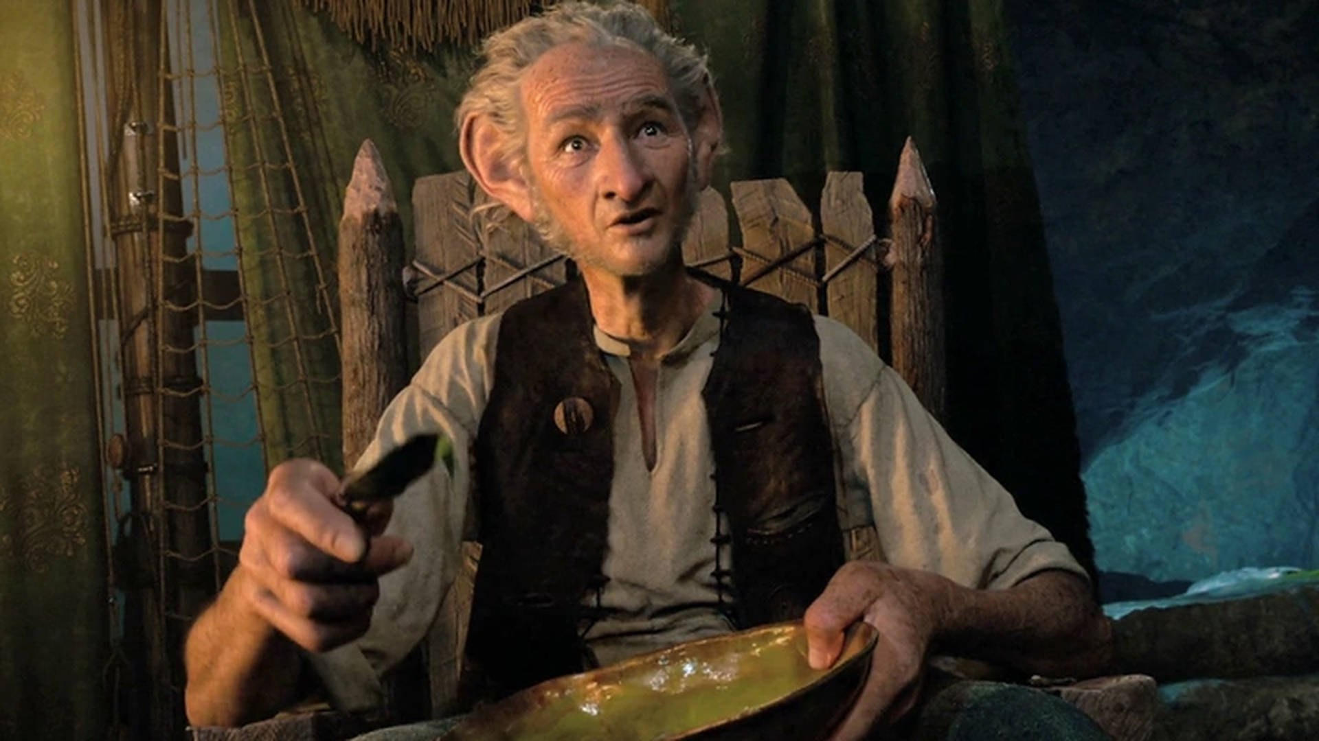 The BFG Sitting Wallpaper