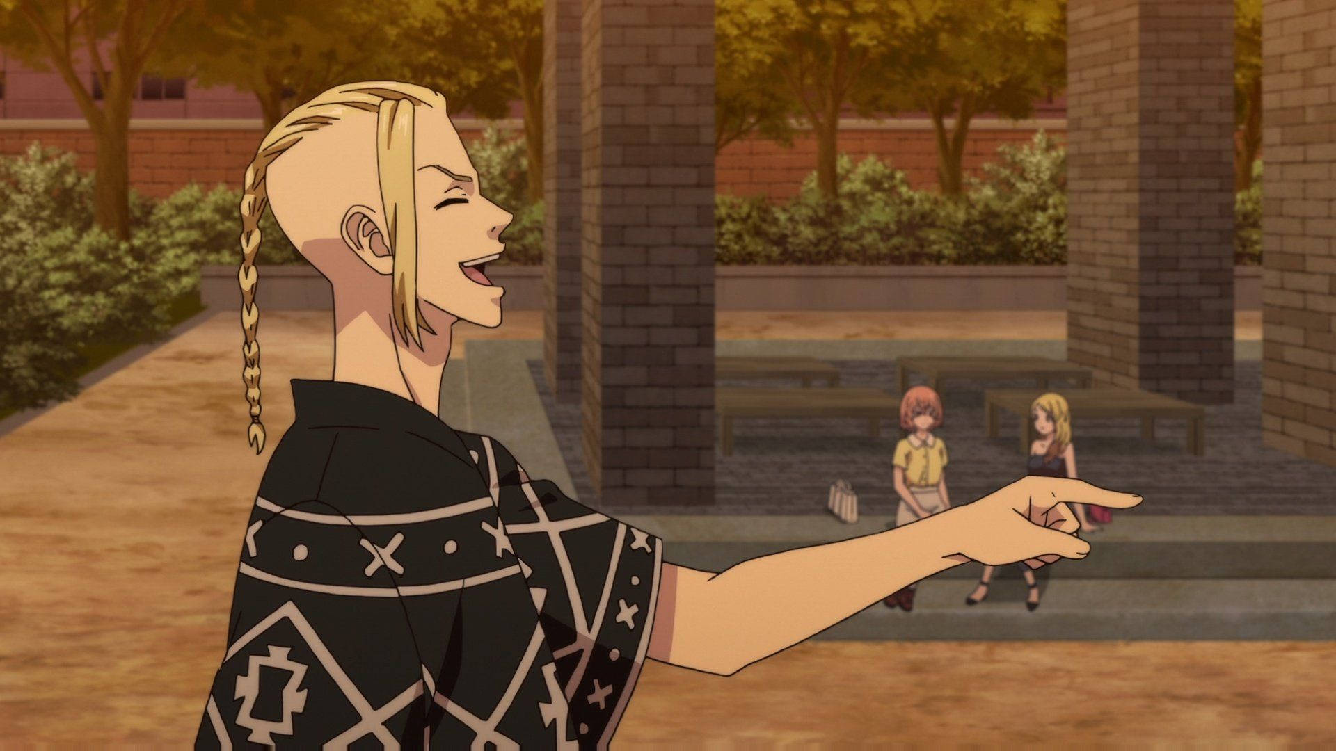 Tokyo Revengers Draken Latter Bakgrunnsbildet