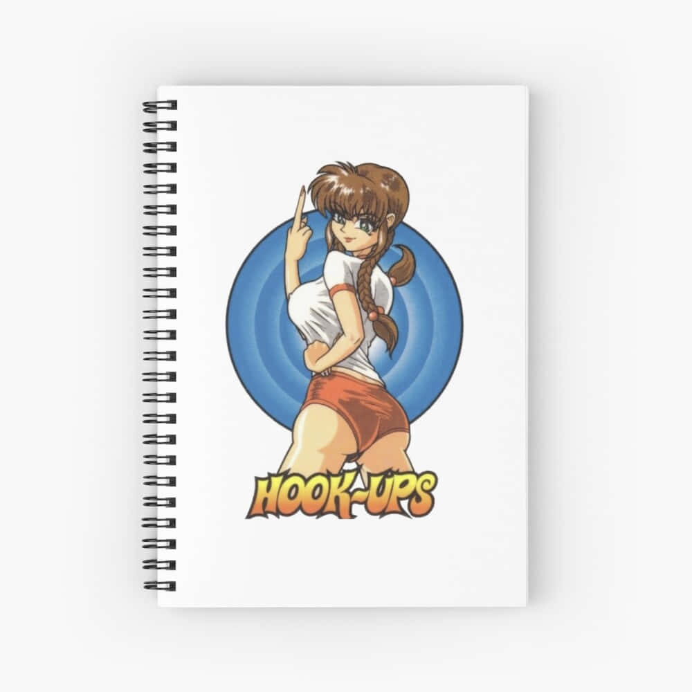 Vintage Anime Hook Ups Bakgrunnsbildet