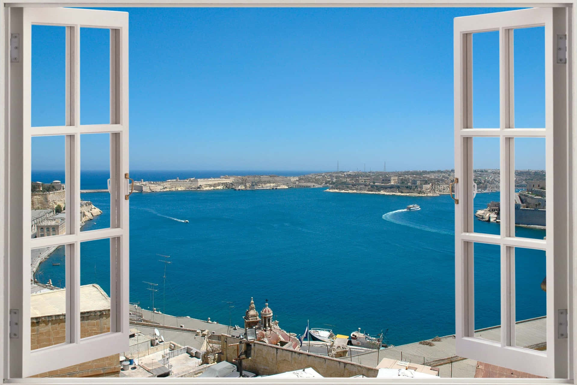 A View of the Sky Through a Window