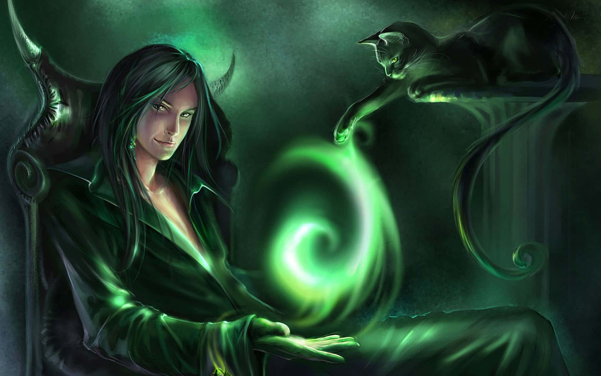 A Mysterious Wizard on the Hunt