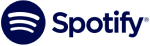 logo dark blue spotify