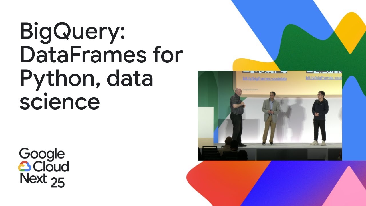 BigQuery DataFrames video