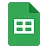 The Google Sheets logo, a green spreadsheet with a white grid inside.