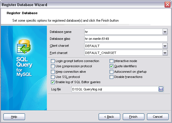 EMS SQL Query for MySQL