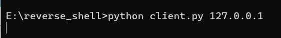 Client code running